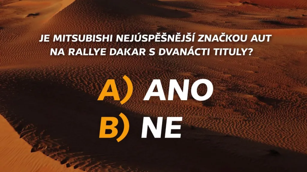 Soutěž Rallye Dakar – 14. 1.