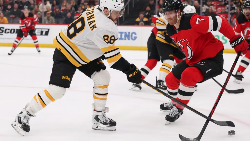 David Pastrňák v akci