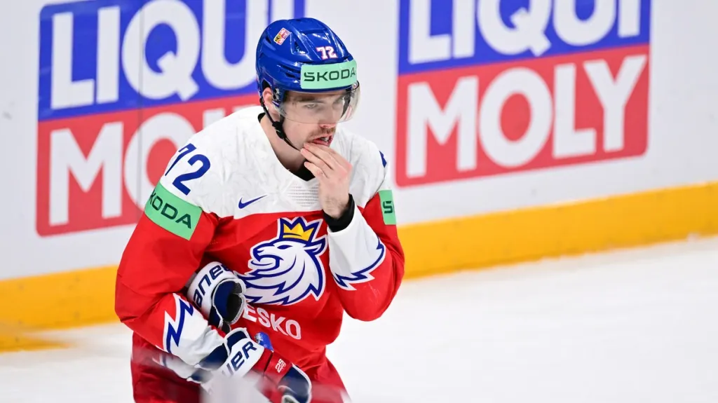 Zraněný Filip Chytil