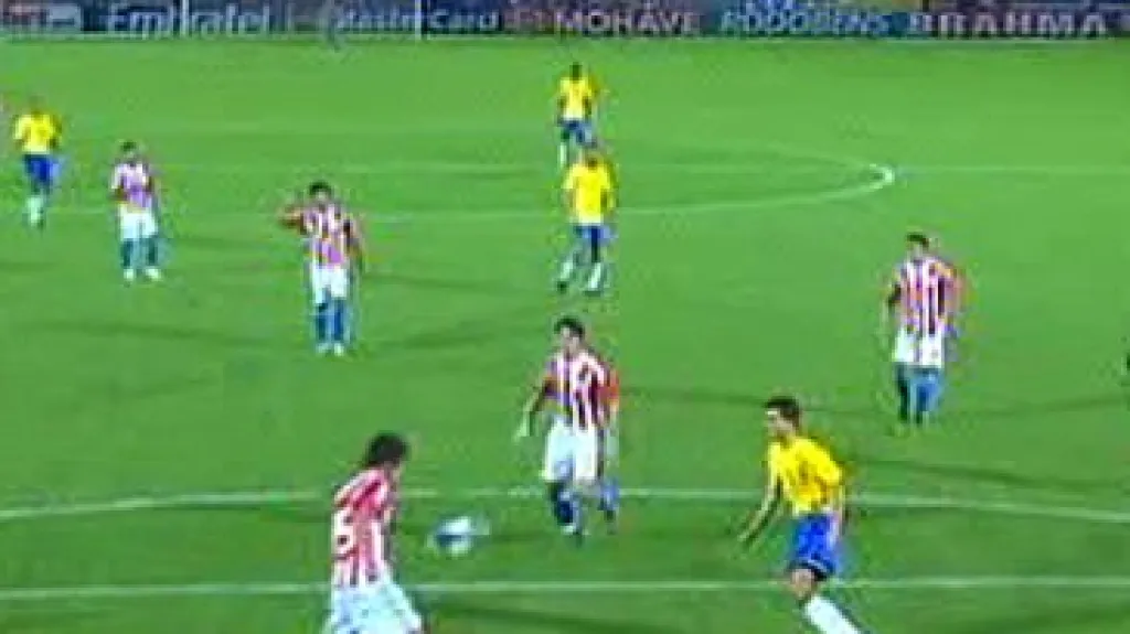 Utkání Brazílie-Paraguay