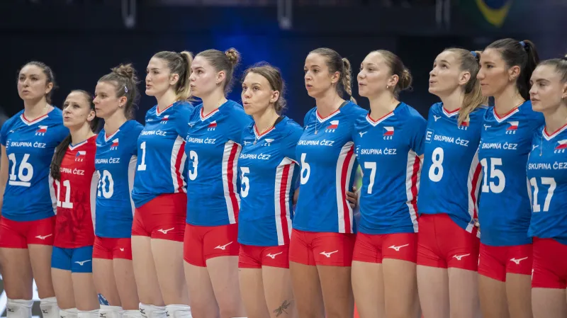 Volejbalistky v Lize národů podlehly 1:3 Němkám