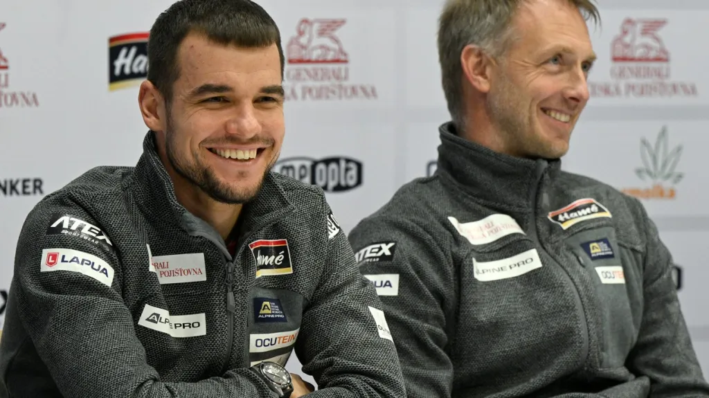 Michal Krčmář s Ondřejem Rybářem