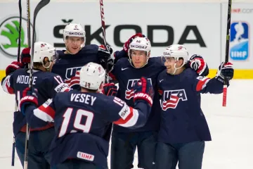 Radost amerických hokejistů