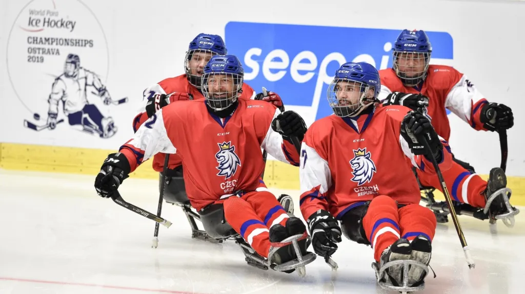 Čeští parahokejisté na domácím mistrovství světa v Ostravě