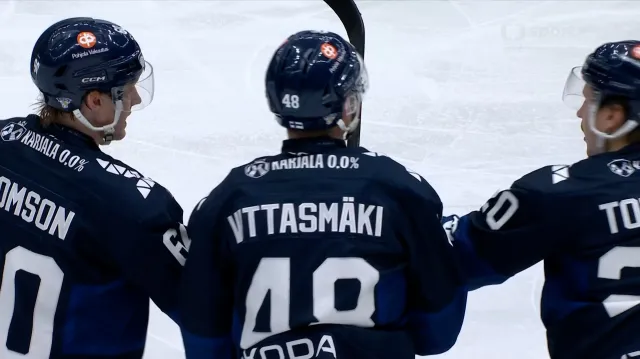 Gól v utkání Česko – Finsko: Vittasmäki – 3:2 (44. min.)