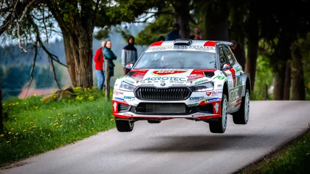 Dominik Stříteský je v čele Bohemia Rally