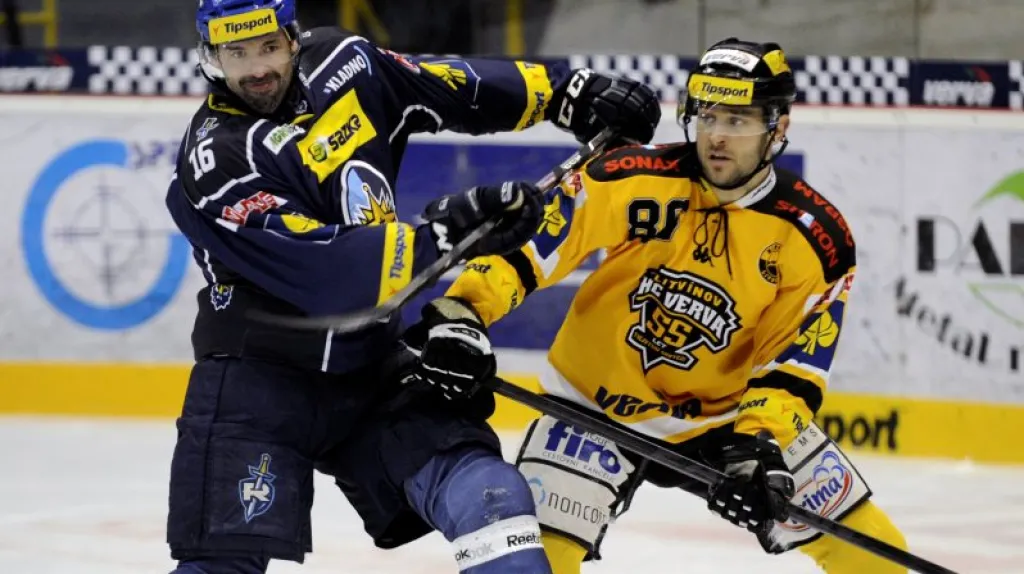 Utkání Kladno - Litvínov