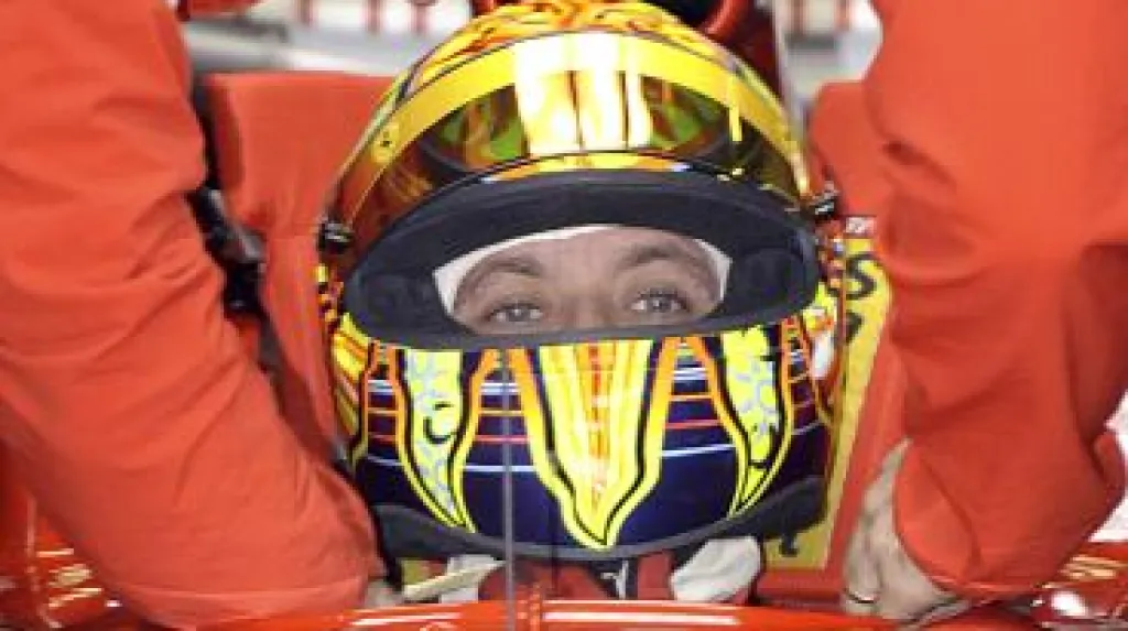 Valentino Rossi ve ferrari