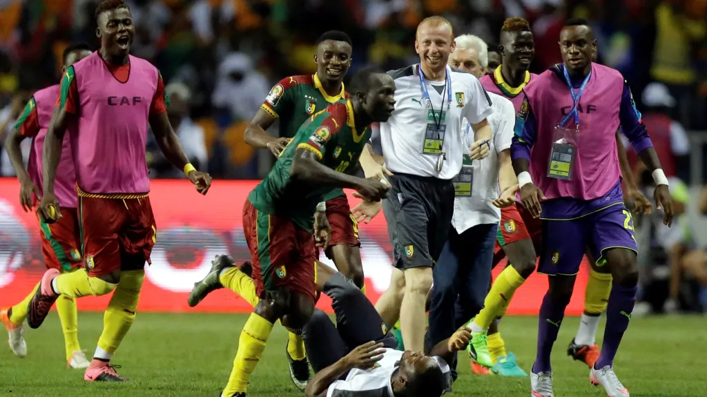 Radost kamerunského týmu