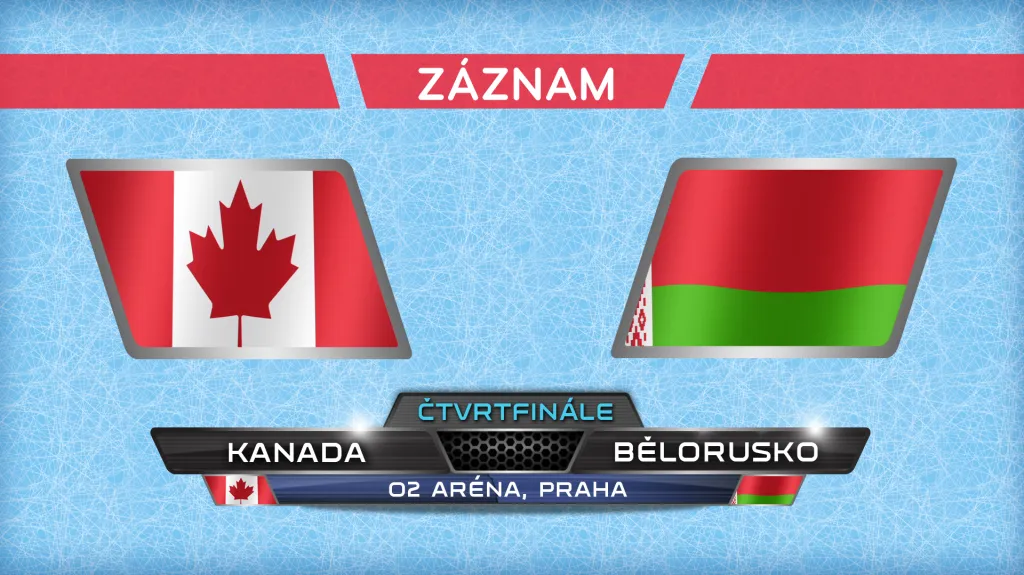 Záznam utkání Kanada - Bělorusko