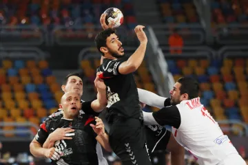 Egypťan Omar Yahia proti makedonské obraně