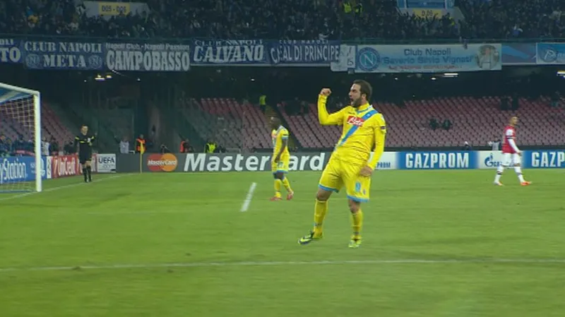 Sestřih utkání Neapol - Arsenal