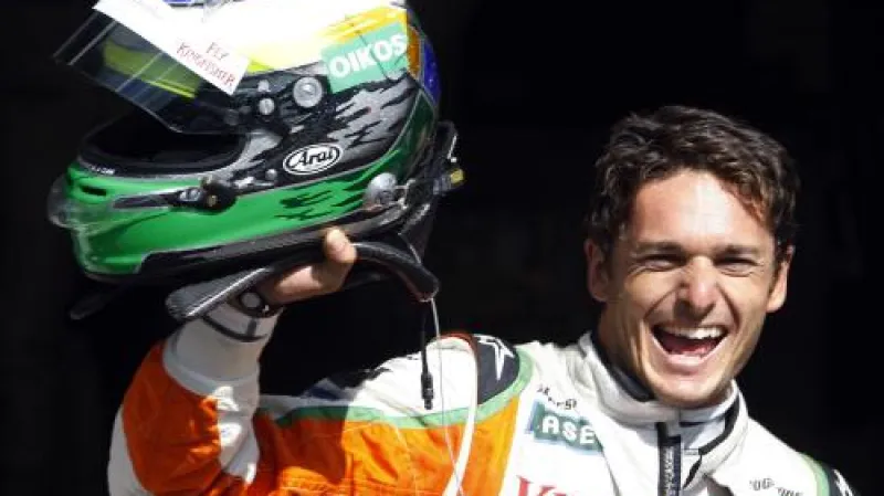 Italský jezdec formule 1 Giancarlo Fisichella