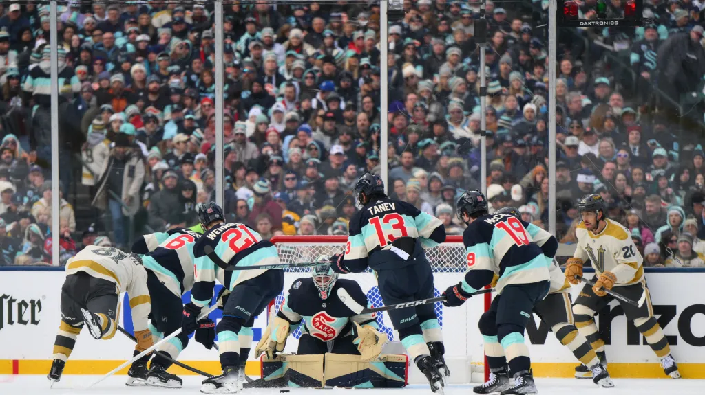 Utkání Winter Classic 2024 Seattle – Las Vegas