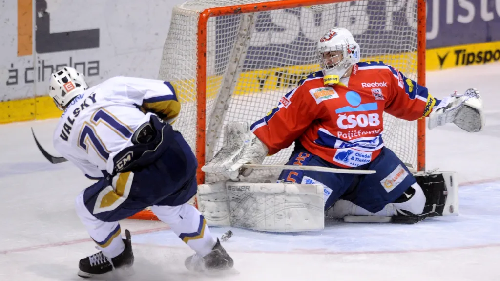 Utkání Pardubice - Kladno