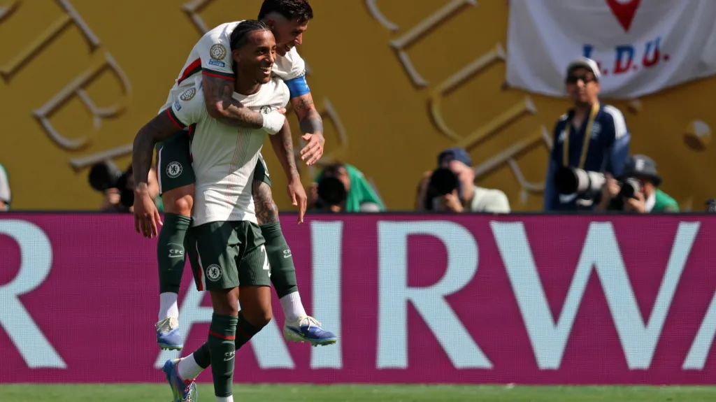 Radost fotbalistů Chelsea