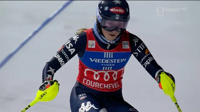 Vítězná jízda Shiffrinové v Courchevelu