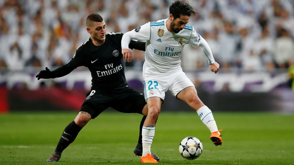 Utkání Real Madrid - PSG