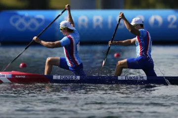 Petr a Martin Fuksovi na olympijských hrách v Paříži