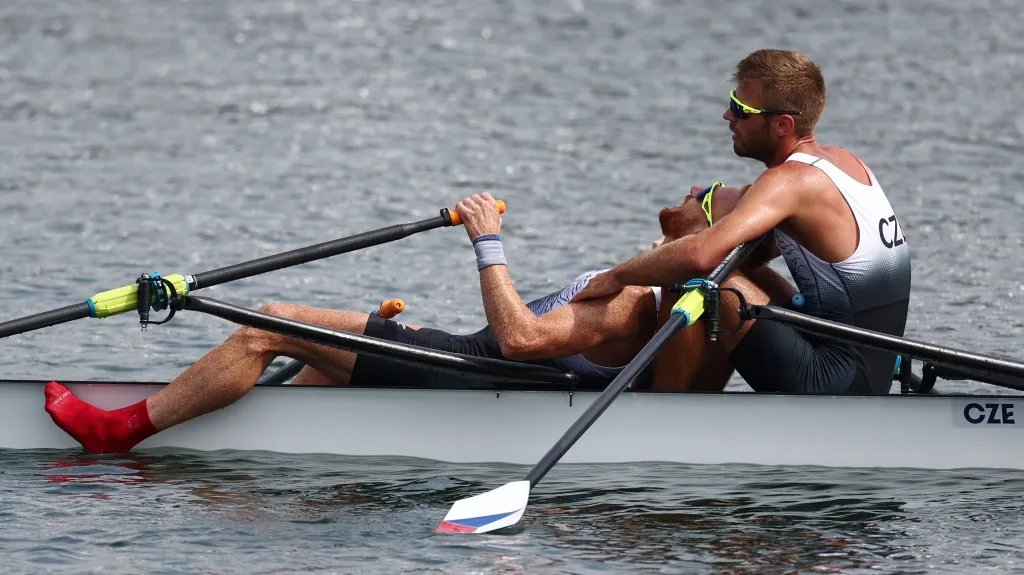 Úleva českého dvojskifu Šimánek, Vraštil po postupu do finále