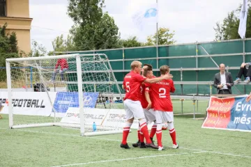 Radost českých fotbalistů do 21 let