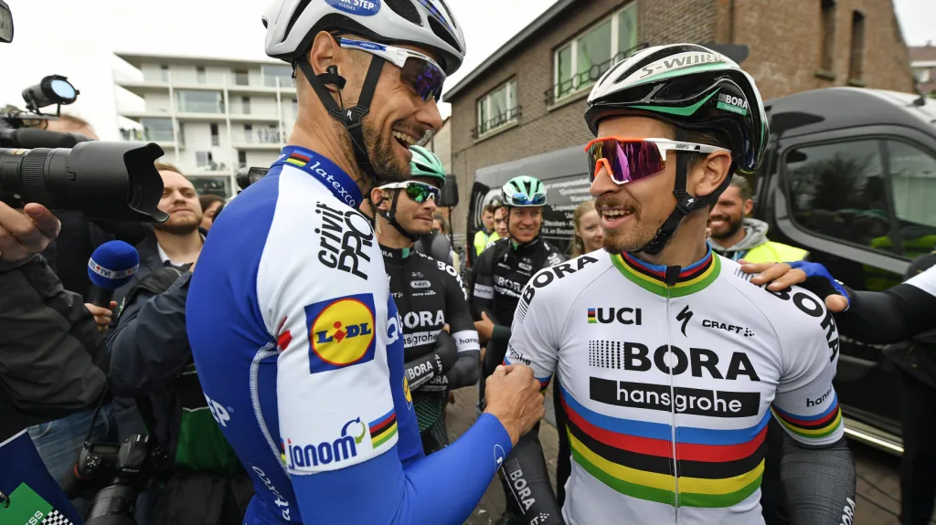 Tom Boonen spolu s Peterem Saganem