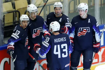 Američané slaví vstřelenou branku