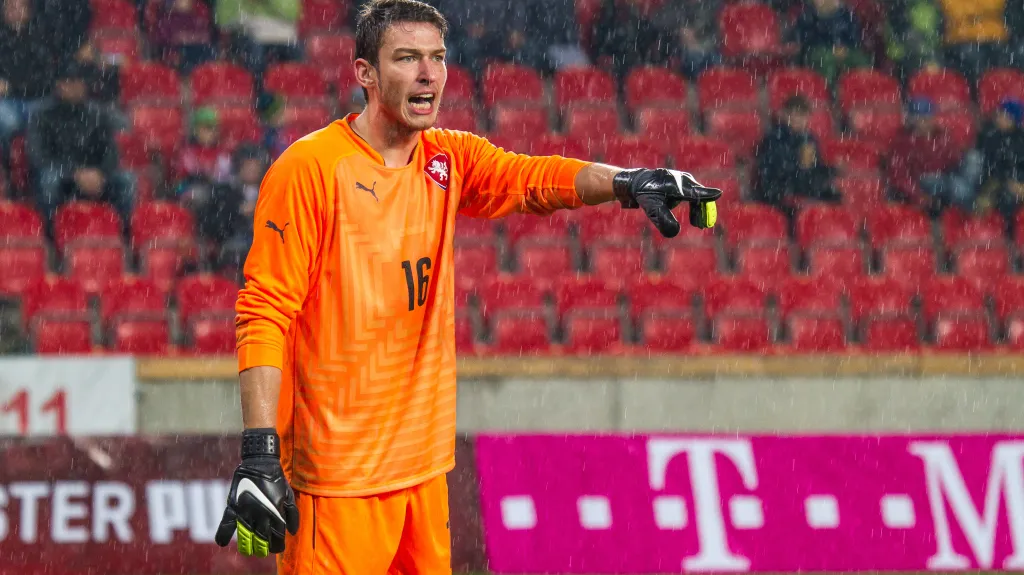 Jiří Pavlenka v reprezentačním dresu