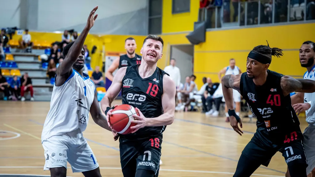 Ondřej Sehnal v utkání proti Olomoucku