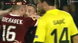 Gól v utkání Sparta - Young Boys Bern: Vácha - 1:0 (27. min.)
