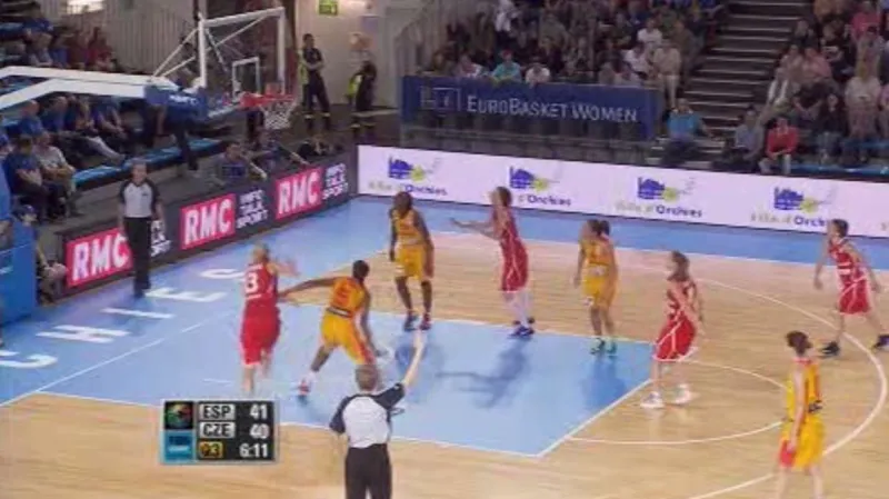 České basketbalistky prohrály ve čtvrtfinále se Španělkami