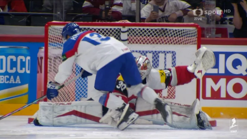 Krištof byl faulován, rozhodčí ale nájezd opakovat nenechali