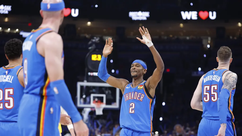 Basketbalisté Oklahomy v dobrém rozmaru
