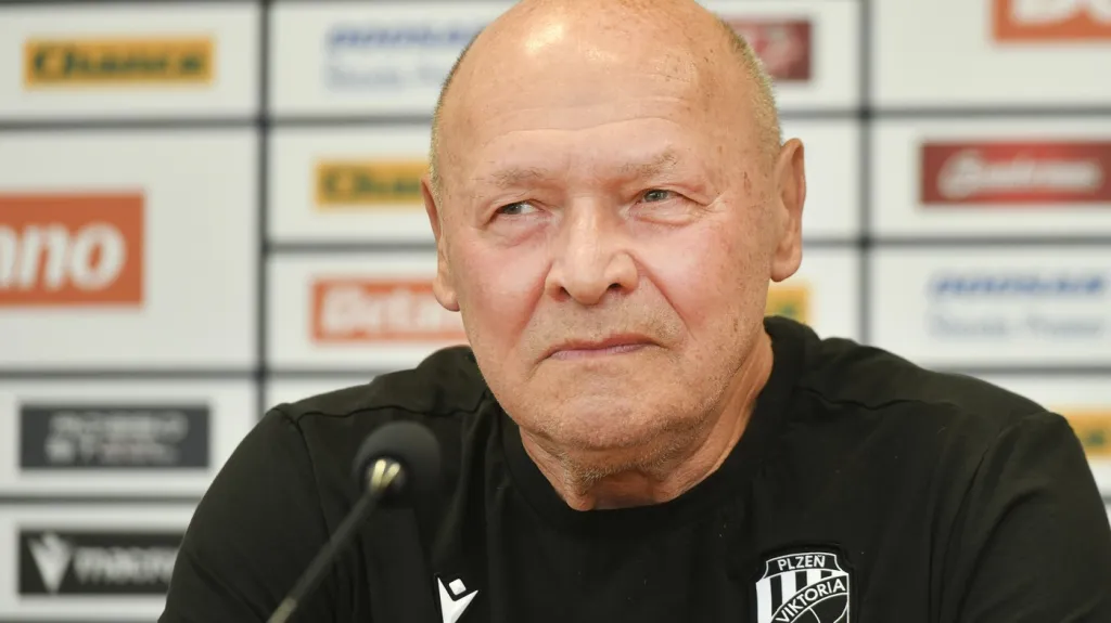 Miroslav Koubek před utkáním s Kryvbasem Kryvyj Rih