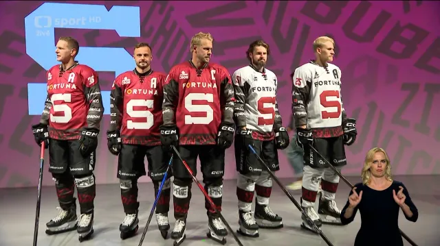 Sparta představila dresy, novým kapitánem je Chlapík
