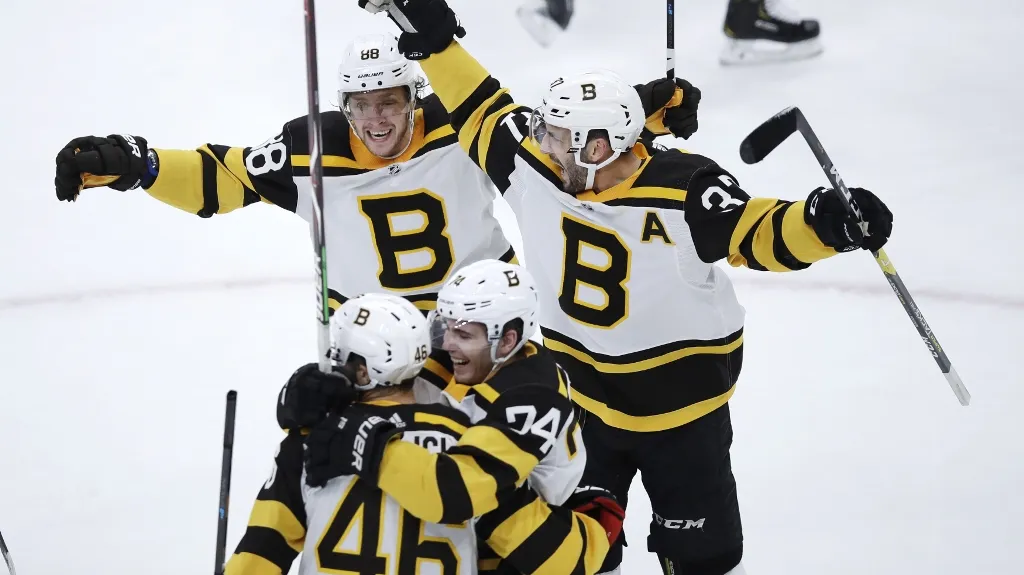 Radost hráčů Bostonu