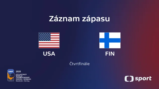 Záznam utkání USA – Finsko