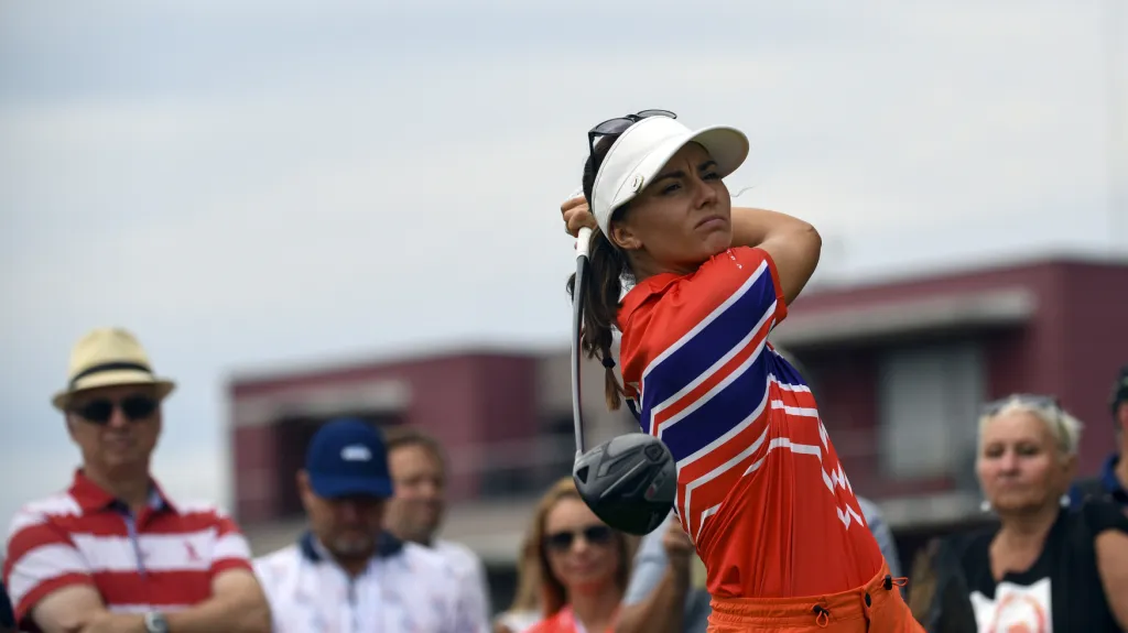 Golfistka Klára Spilková