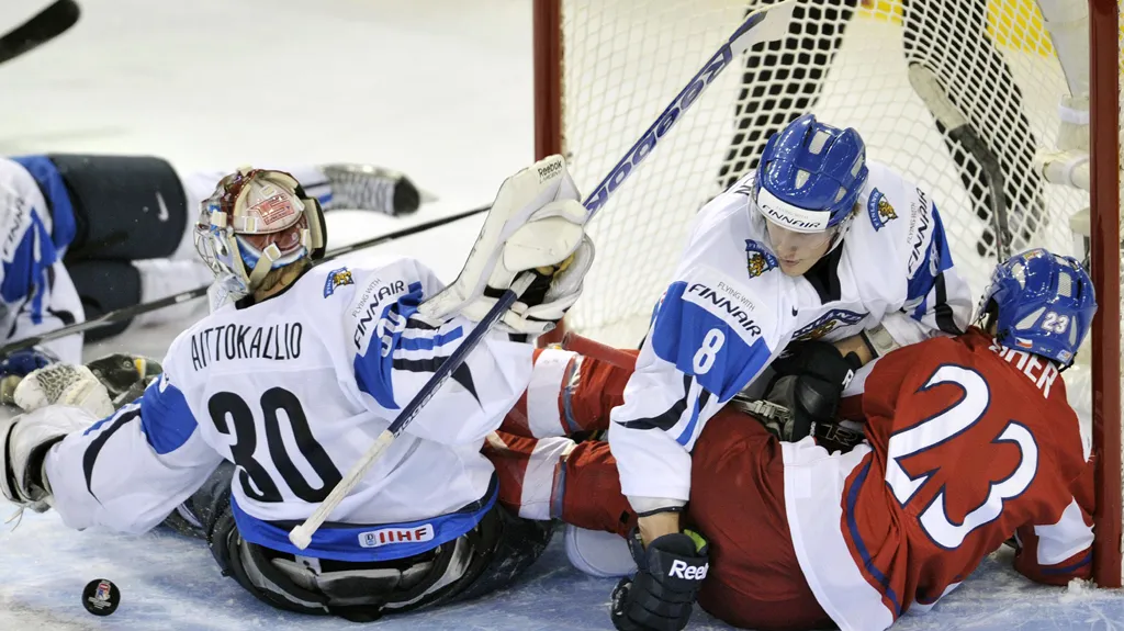Čeští hokejisté do 20 let podlehli Finům