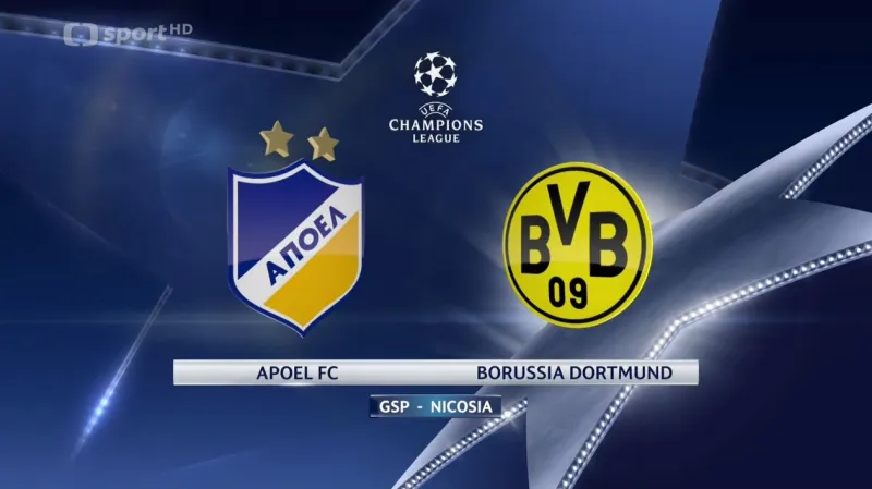 Sestřih utkání APOEL - Borussia Dortmund