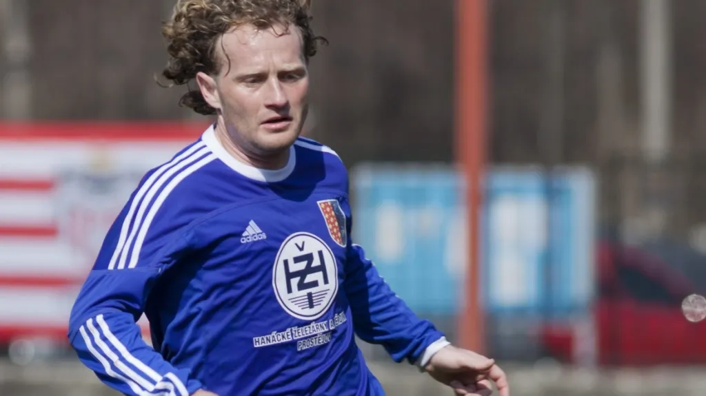 Lukáš Zelenka v dresu Prostějova