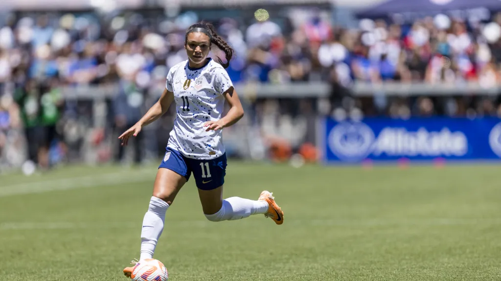 Útočnice USA Sophia Smithová