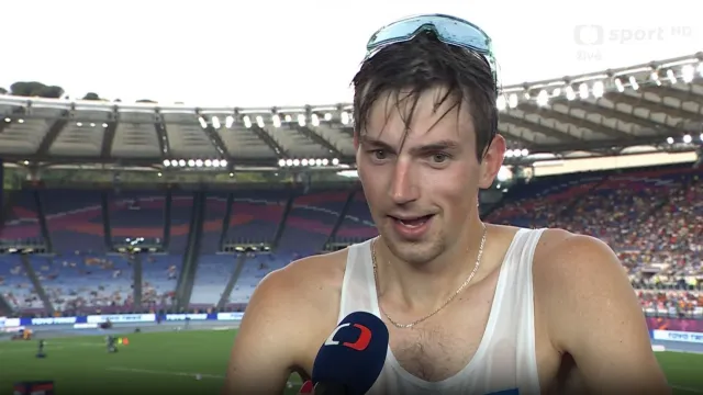 Vít Hlaváč po chodeckém závodu na 20 km
