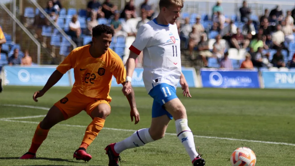 Utkání Česko U21 – Nizozemsko U21