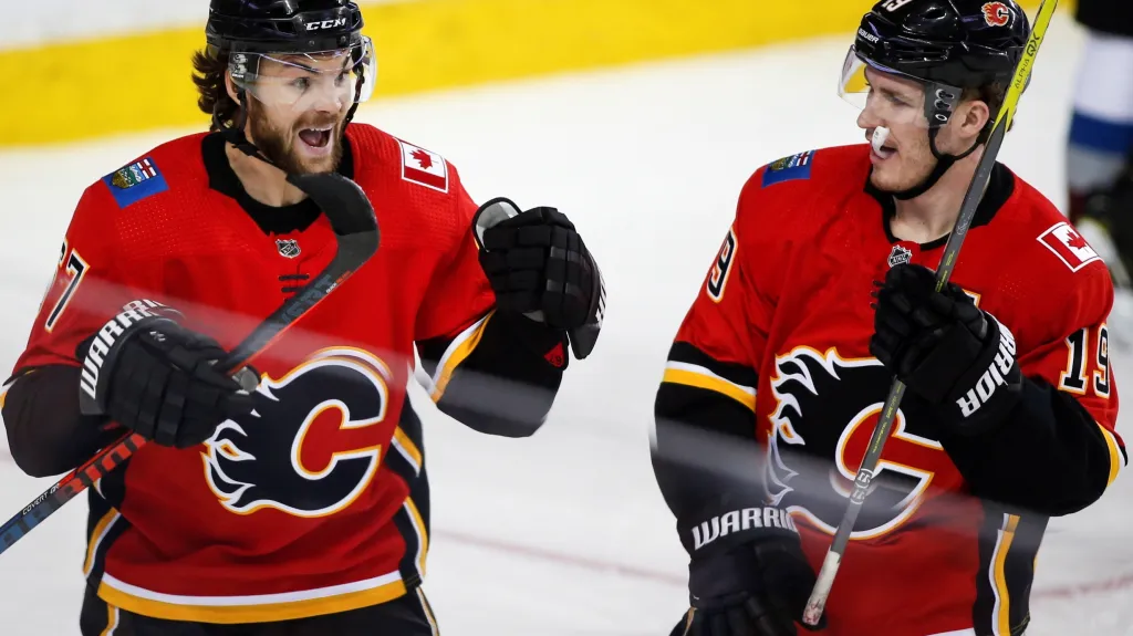 Michael Frolík slaví vstřelenou branku 