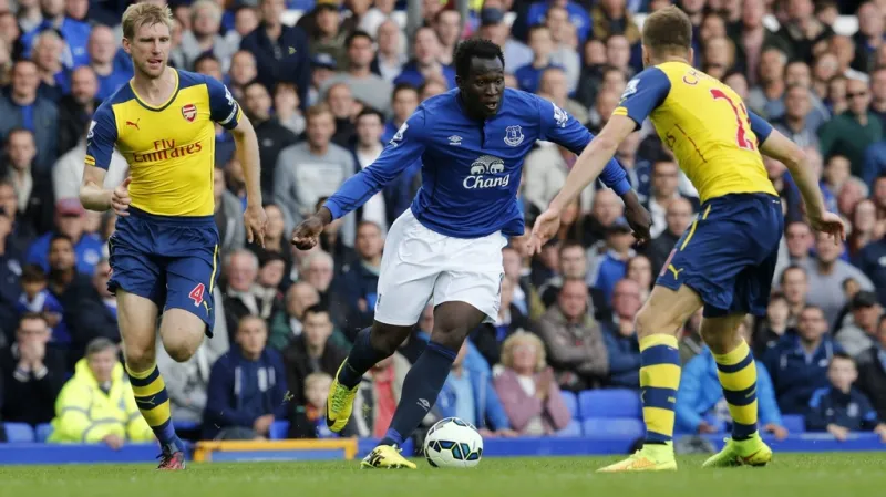 Zápas Evertonu s Arsenalem