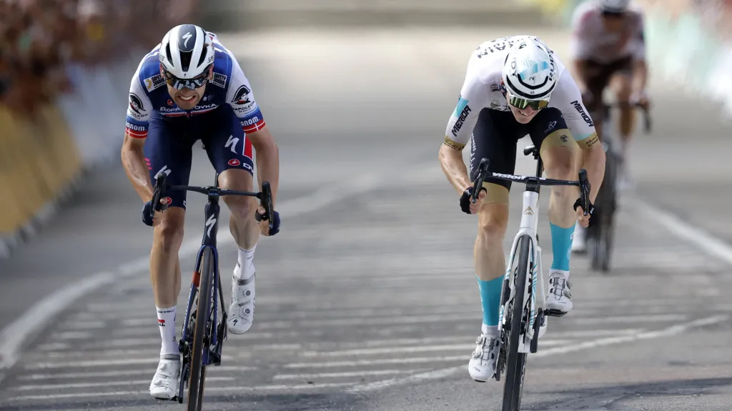 Kasper Asgreen a Matej Mohorič