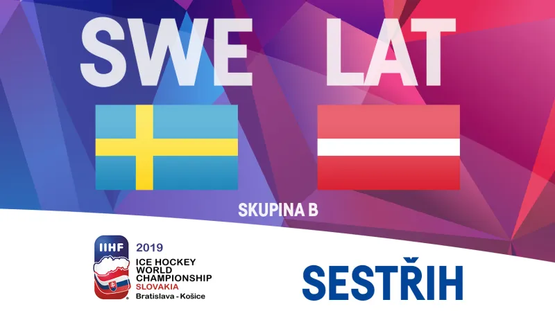 Sestřih utkání Švédsko – Lotyšsko