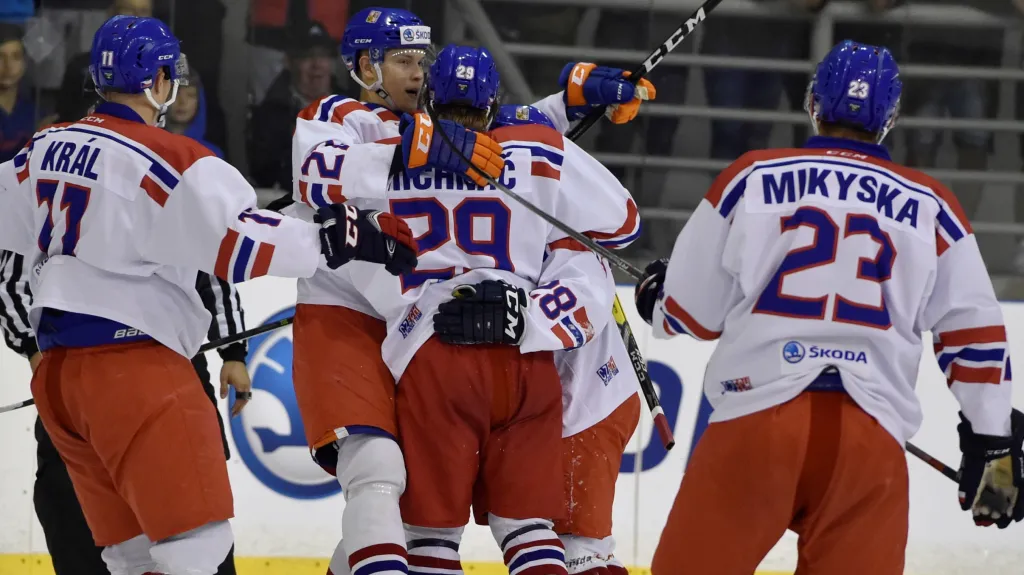 Čeští hokejisté do 20 let