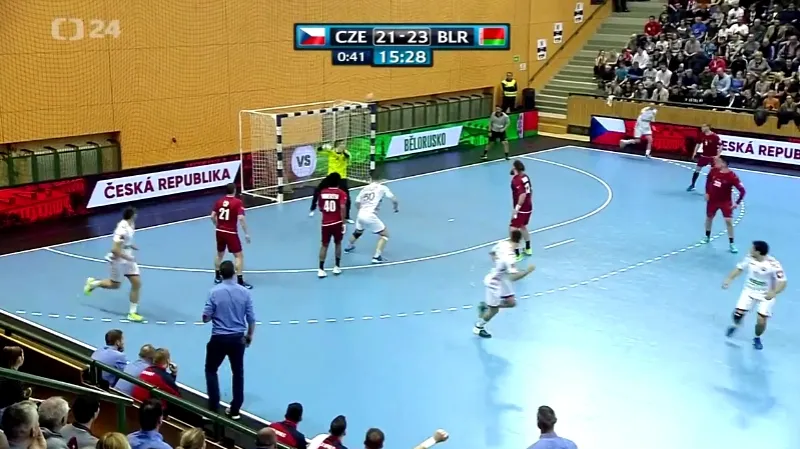 Čeští házenkáři prohráli s Běloruskem